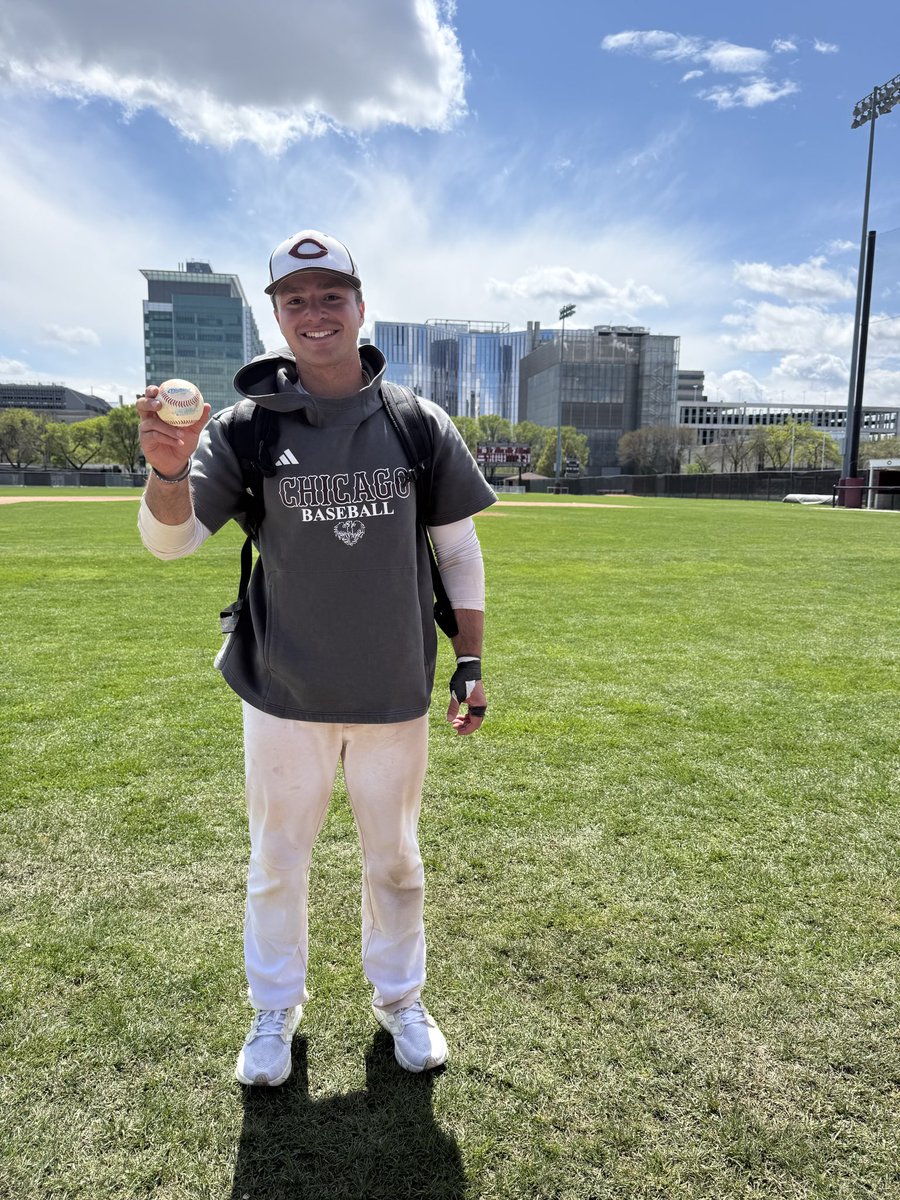 Congrats to Erik Rindner (Churchill 22’) on his 26 career HR at U Chicago.   He is currently tied for the career HR record at UChicago.  Competitor!  <a href="/WC_Baseball_MD/">Churchill Bulldogs Varsity Baseball</a> <a href="/MoCoBaseballLog/">The MoCo Baseball Report</a>