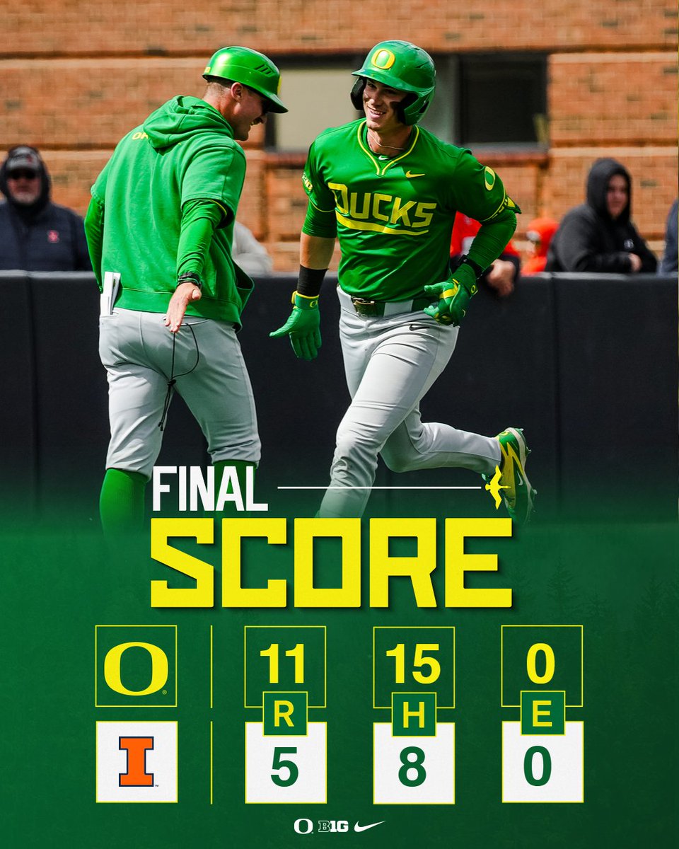 OregonBaseball's tweet image. Heading Home with a Dub. #GoDucks