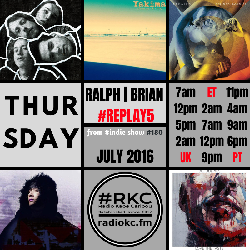 RadioKC's tweet image. #THURSDAY 4│23 on #🆁🅺🅲
Ralph/Brian @fruitbatwalton #180 #REPLAY5
▂▂▂▂▂▂▂▂▂▂▂▂▂▂
🕣7AM⚪12PM⚪5PM⚪2AM UK
▂▂▂▂▂▂▂▂▂▂▂▂▂▂
@springkingband │ @YakimaMusic │ @Affairsband │ @FionaSoePaing x @MachinesHeaven │ @BloodlinesUK