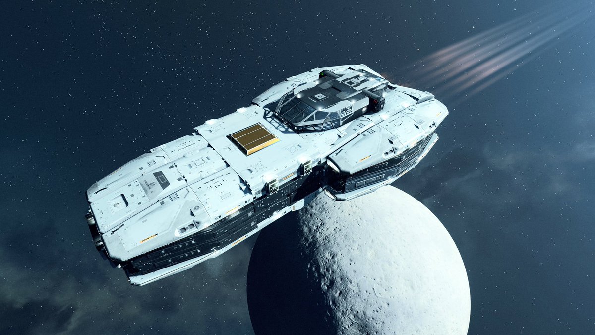 wobblybollocks's tweet image. Starfield ✨️ The Blackstar Lunar Dawn C-Class Cruiser. A luxury Stroud space-yacht featuring a Stroud Premium Edition interior.
#Starfield