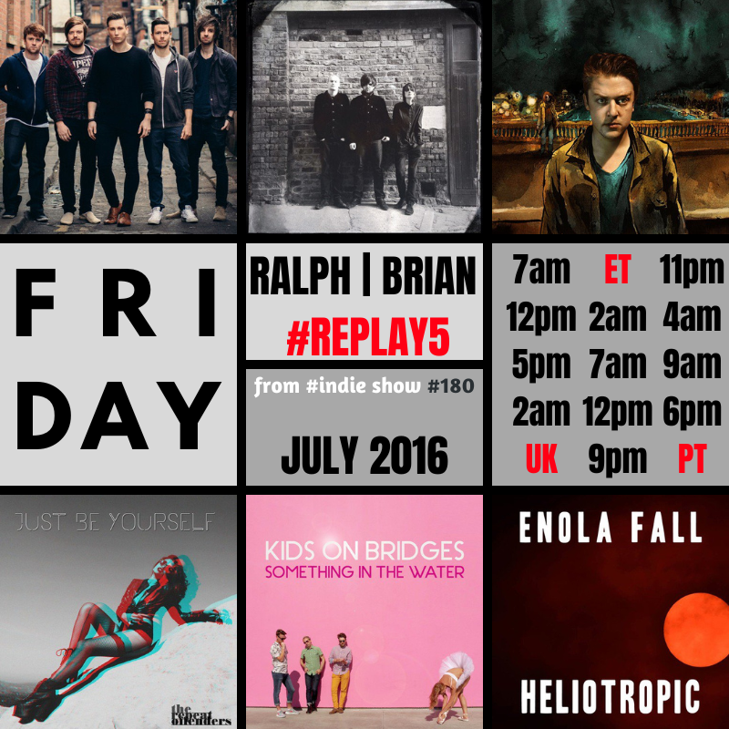RadioKC's tweet image. #FRIDAY 4│22 on #🆁🅺🅲
Ralph/Brian @fruitbatwalton #180 #REPLAY5
▂▂▂▂▂▂▂▂▂▂▂▂▂▂
🕣7AM⚪12PM⚪5PM⚪2AM UK
▂▂▂▂▂▂▂▂▂▂▂▂▂▂
@AutumnRuin │ @dejavegaband │ @ThomWorthMusic │ The Repeat Offenders │ @Kidsonbridges │ @EnolaFallBand