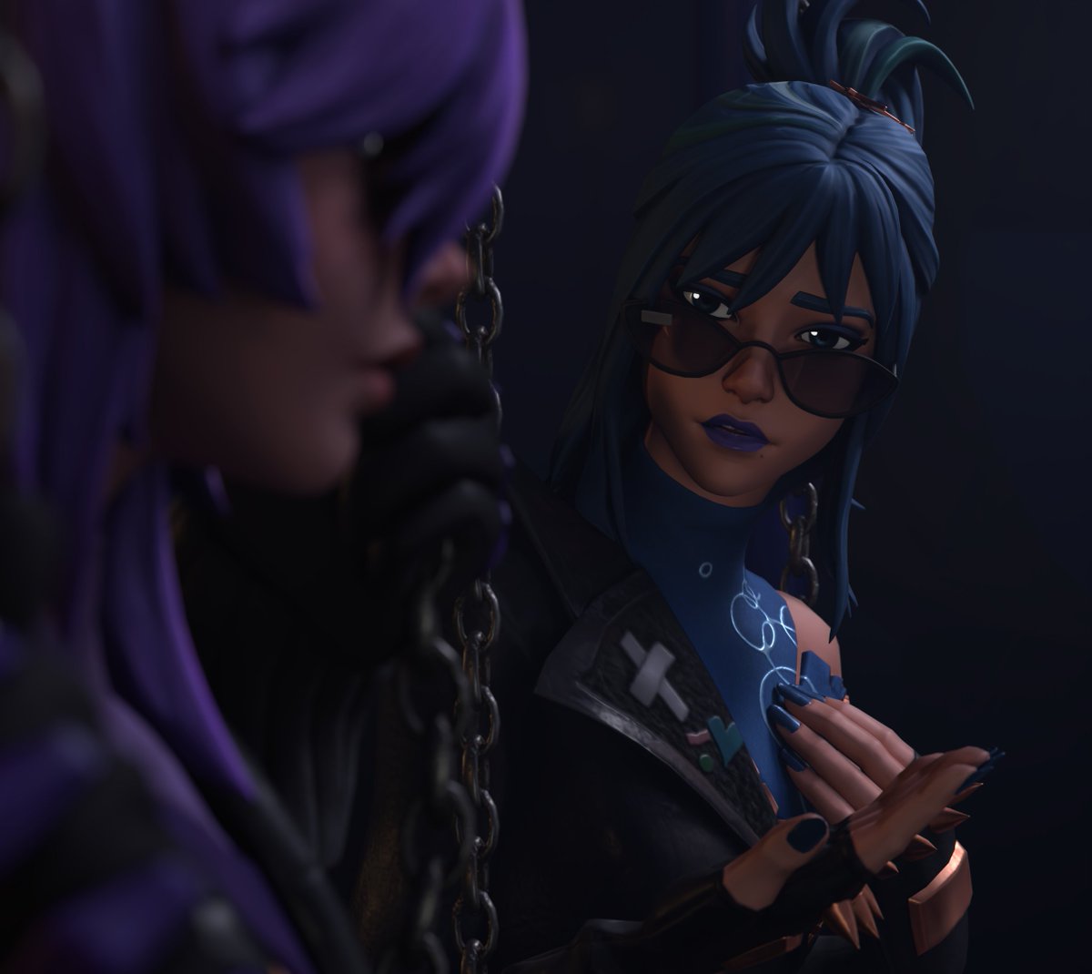 Hope and Peri's late night talks

#Fortnite #FortniteArt