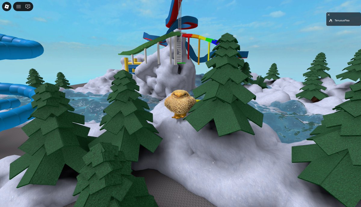 TENFLEA's tweet image. We all started somewhere.. &amp;amp; this is mine. 🥹

My first-ever game on Roblox, created in 2018, super inspired by CookieSwirlC's hangout game (I'm still her fan). It's pretty funny how I started out as a RP game developer &amp;amp; ended up getting noticed for it.

#RobloxDev