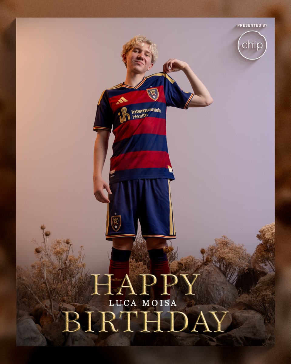 realsaltlake's tweet image. starting the week with a birthday 🎁

#RSL | @chipcookiesco
