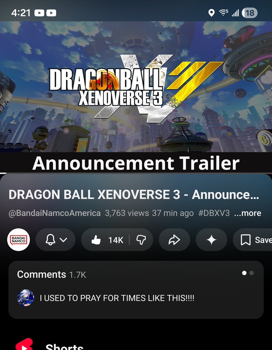 TweetahFuller98's tweet image. YEEEEEEEES!!!!! YEEEEEEAAAHH!!!!
#DragonBallXenoverse3 #DBZ