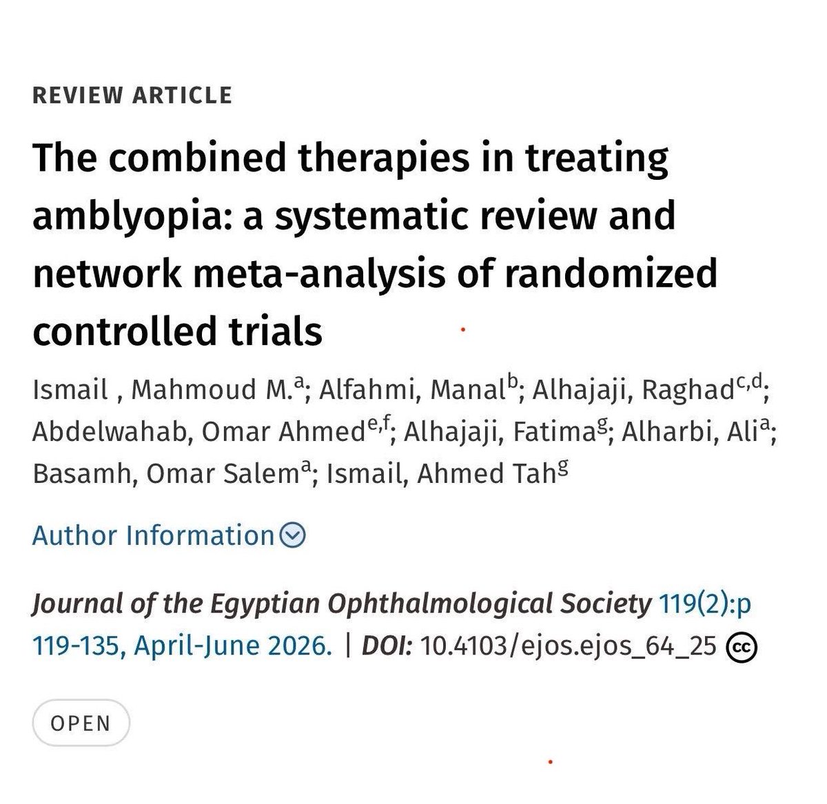 ophthalmology76's tweet photo. New publication https://t.co/IHwdgkc3AV