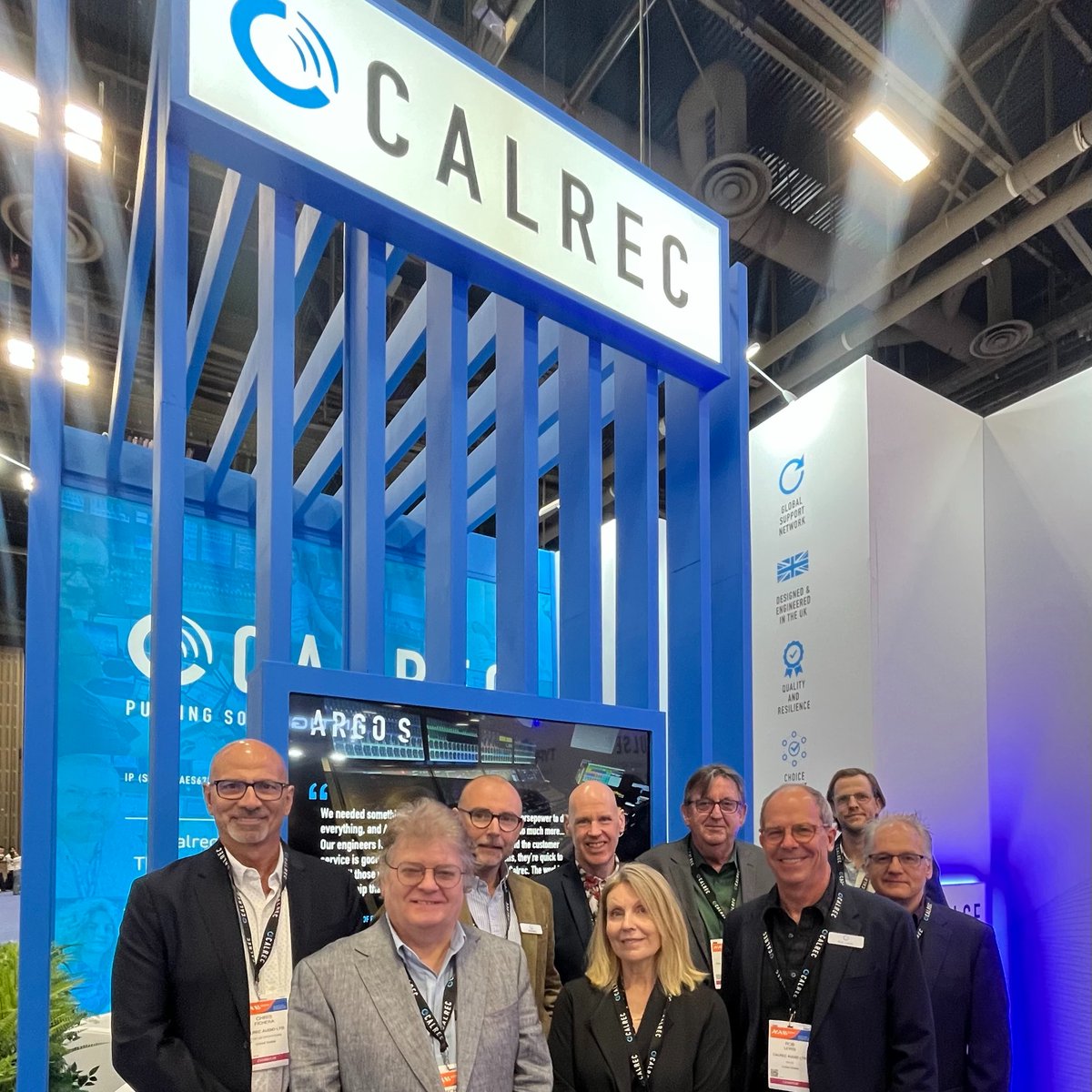 calrecaudio's tweet image. Day 1 at @NABShow is underway!🚀Visit us at Central Hall, Booth C6907 to explore the future of #broadcast #audio.

✔️ Argo M (48-fader)
✔️ Virtualised workflows with ImPulseV + @GrassValleyLive AMPP 
✔️ Argo/Type R &amp;amp; Offline Assist updates
✔️ True Control 2.0 for seamless REMI