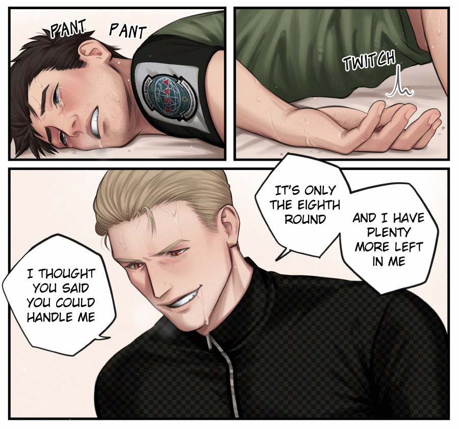 anderseeds's tweet photo. #Chrisker Wesker using his inhuman stamina to wreck Chris https://t.co/AP72Ve8jxs
