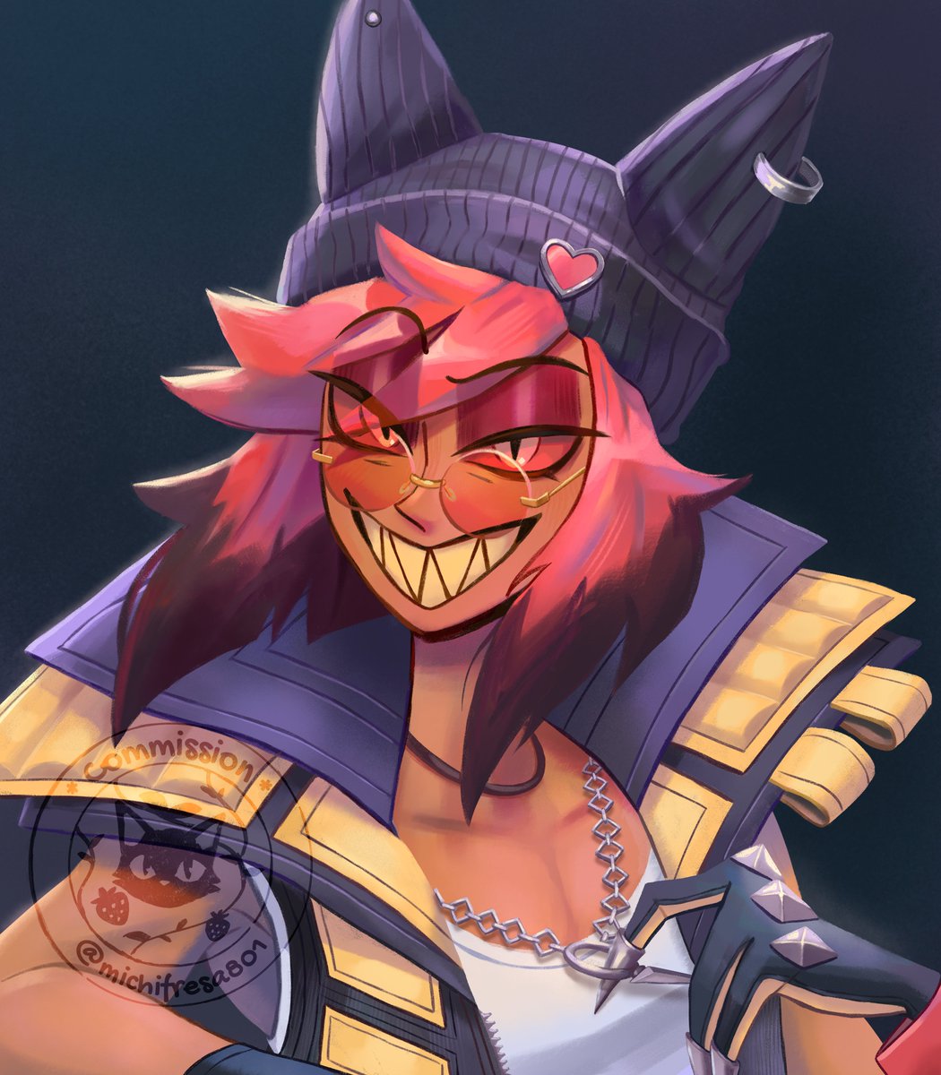 michifresa801's tweet image. Another commission done! 
This is for @OnlyMooniezs  💫💫
Can you guess who these clothes belong to?

#HazbinHotel #Alastor