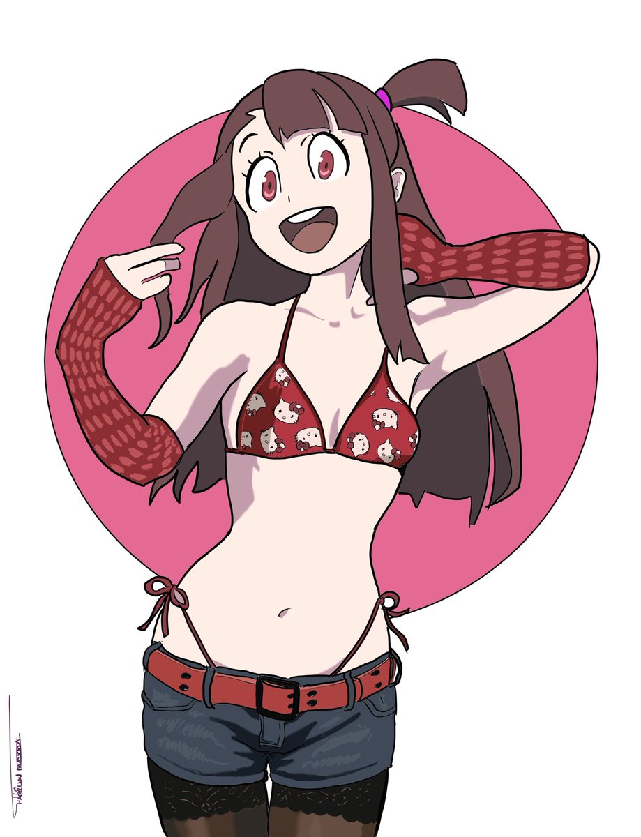Akko ~ College Saturdays Inspired by Zoey Bangs #LWA_jp