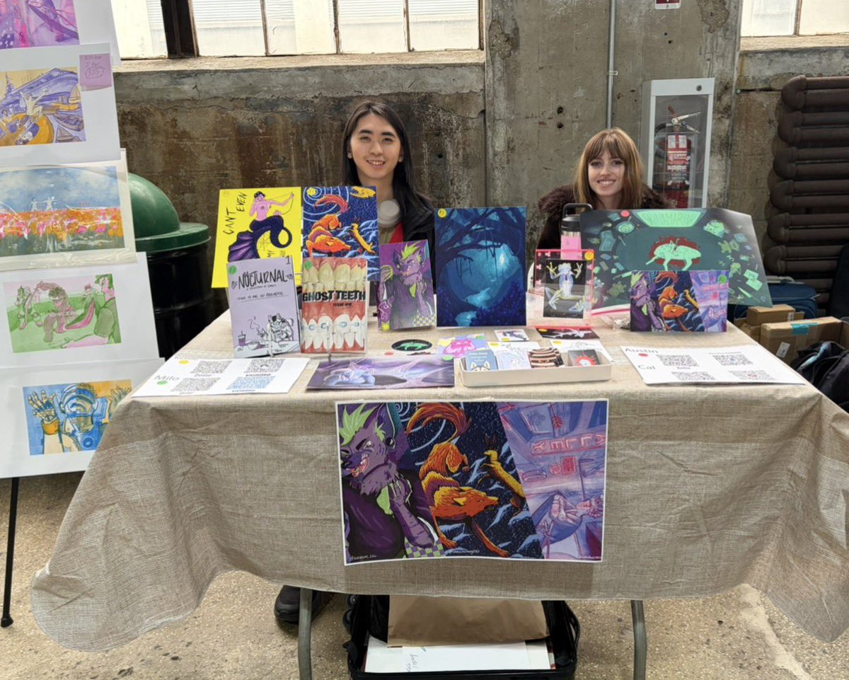 StMarksComicsNY's tweet image. More shots from BICS ‘26! 

#stmarkscomics #industrycity #shoplocal #smallbusiness #brooklyn #nyc #thingstodoinnyc #comics #bics #artists #author #indie #indiecomics #event #brooklynevent #nycevent #comicevent #comicbooks