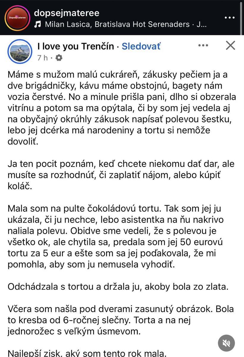 luciahudackova's tweet photo. Toto si zasluzi zazniet aj tu! 🤍

(A nielen preto, ze sa jedna o Trencin) https://t.co/4vk96dly7n