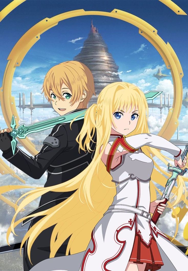 FTLisasan's tweet photo. ユージオとアリスがキリアスの服装してるの良いよね.ᐟ.ᐟ
 #SAO #sao_anime https://t.co/hTgQrbVTGx
