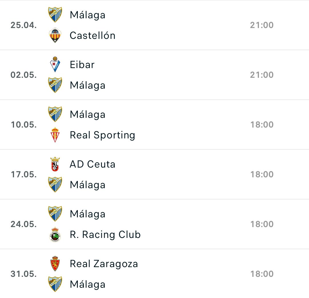 ORGULLOSO de los chaveas.
La liga no ha terminado hoy y a seguir pensando en el partido a partido.

Por cierto:
Cuidado a algunos escupir para arriba.

!!!Viva el Málaga SIEMPRE esté donde esté!!!.