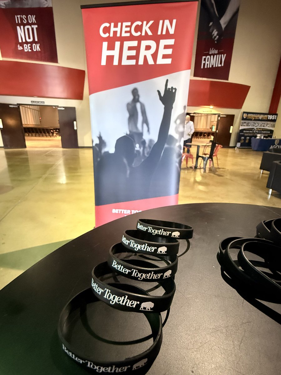 🦬 BetterTogether Conference starts tomorrow at 10 am 

Every chair prayed for ✅
Best set up team on the planet ✅
Cannot wait to see YOU! 🎉

All info is at okag.org/together 

See you in the morning. 

We are Better….