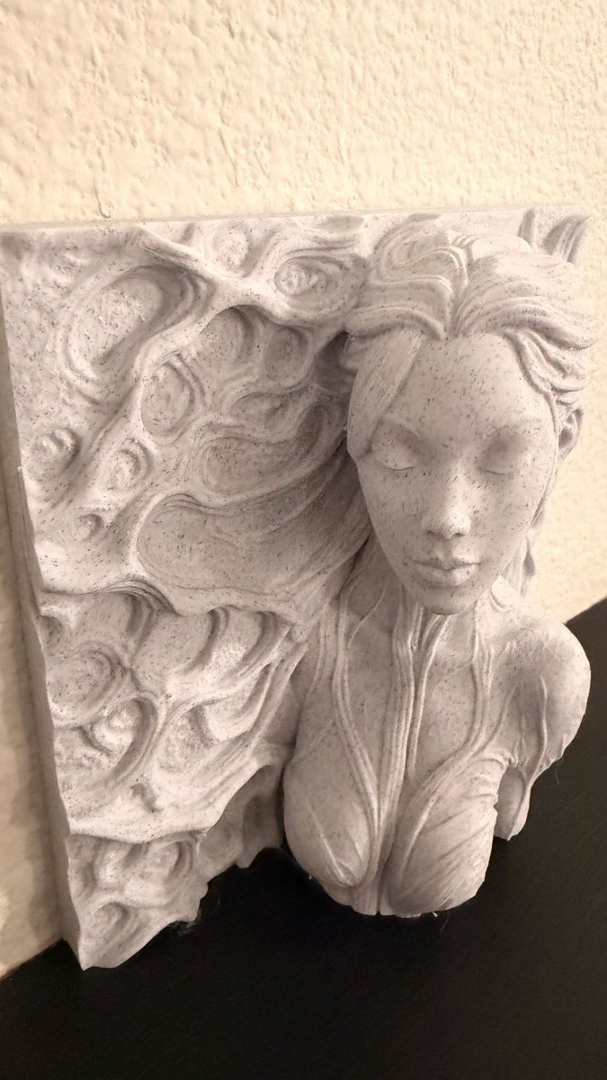 HighCountryJNL's tweet image. Finished up and that Hobby Lobby marble filament actually showed out… wasn’t expecting it to look this clean.

#3dprinting #bambulab #filament #marble #maker #3dprint #printcomplete