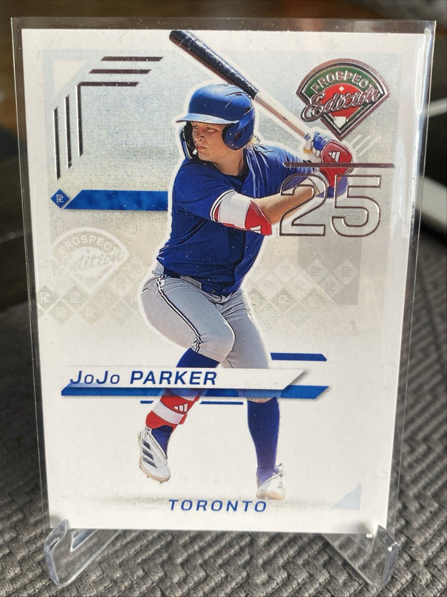 PromotionsDa's tweet image. JoJo Parker 2025 Panini Prospect Edition #200 Toronto Blue Jays ebay.us/m/H91TQd #eBay #MLB 
#Panini #TheHobby #BaseballCards