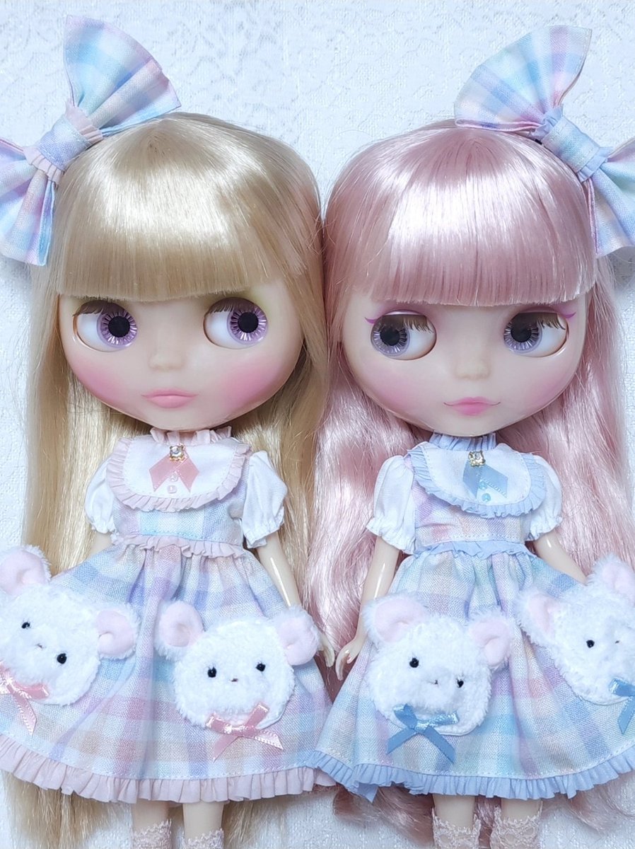 ari_aromantic's tweet photo. ふわふわくまちゃんワンピース
ピンクとブルー
どちらがお好み？🩷💙 https://t.co/7EeyWtVaoT