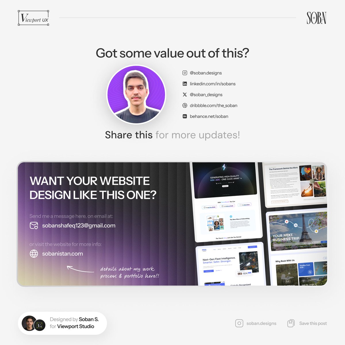 soban @ design tweet media