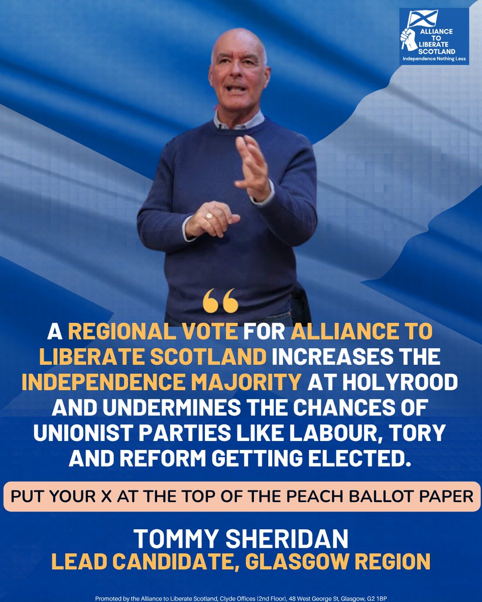 citizentommy's tweet image. #AllianceToLiberateScotland 
#BothVotesIndependence
#IndependenceNothingLess