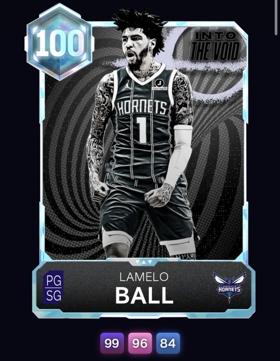 CCM97826083's tweet photo. One is 2 million mt and the others were the most difficult card to obtain at the time, literally would have to un employed to get it. ALL I WANT IS AN OBTAINABLE LAMELO CARD OMFG IM TIRED OF USING HIS SAPPHIRE!!!! #hornets #2kmyteam #nba2k #nba2k26 https://t.co/EhFo6RPBXz