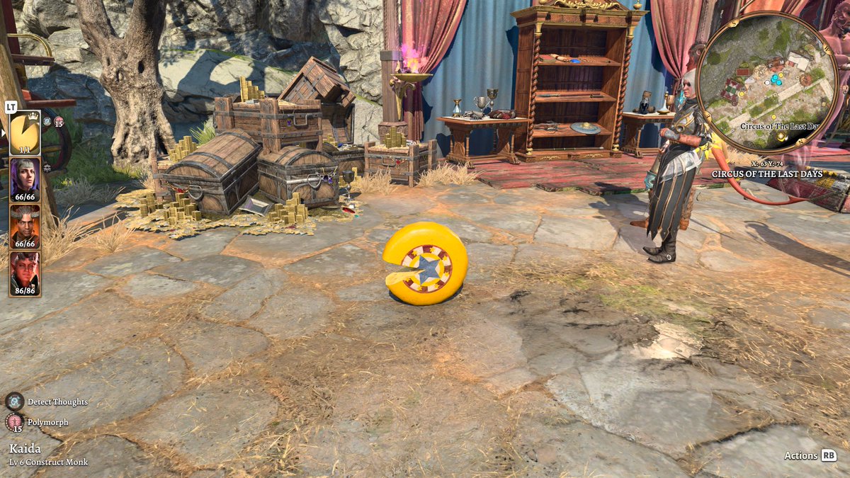 Got turned into cheese. Not even mad.