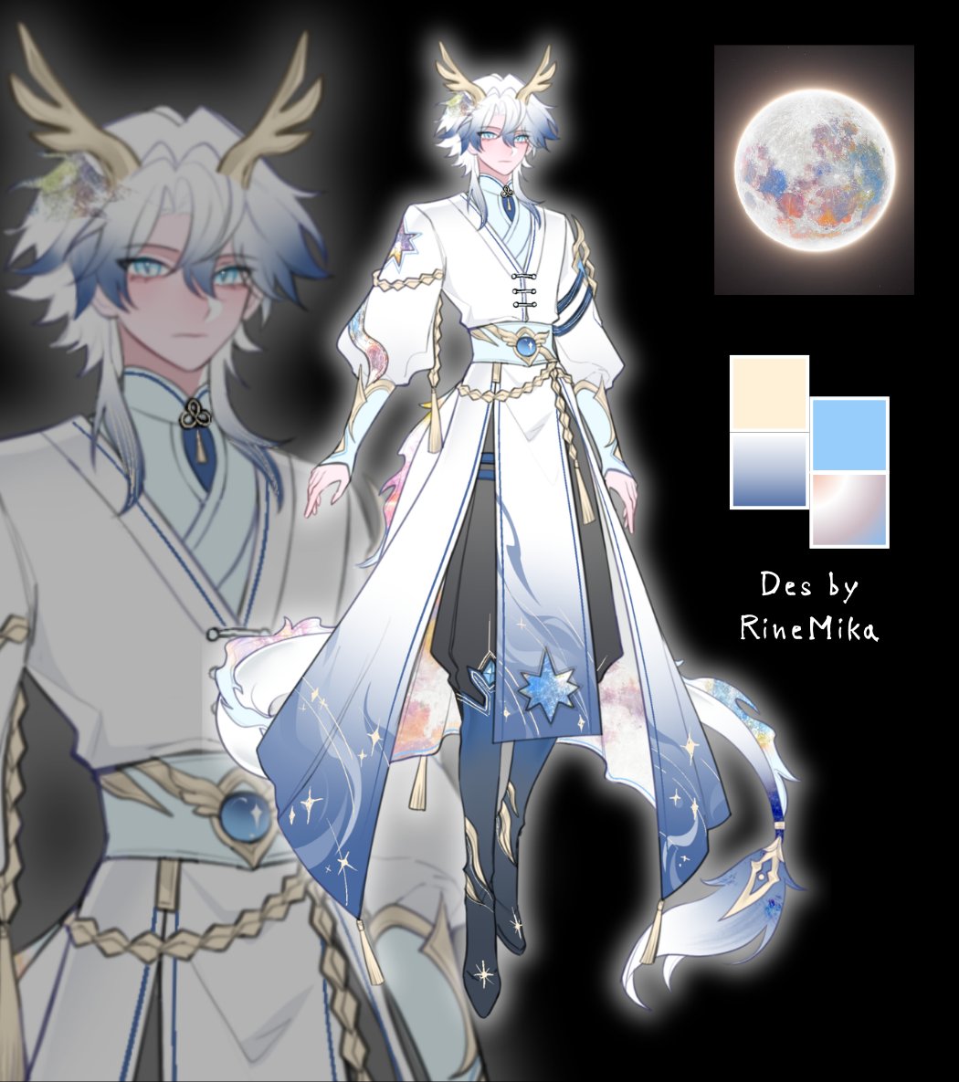 RineMika's tweet image. -Adoptable-    
More info below ↓  
I really appreciate every RT and share! &amp;lt;3📷#characterdesign #vtu #adoptable