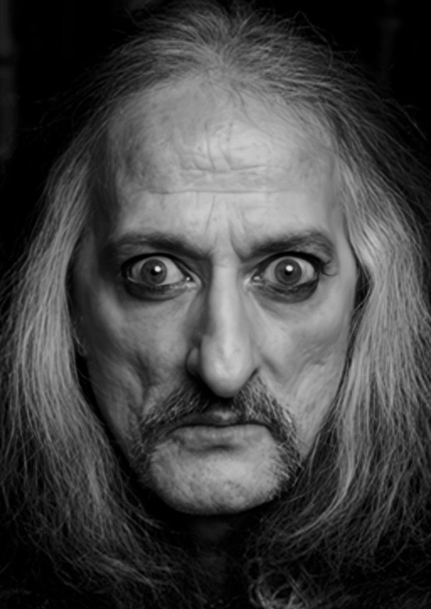 ShrewsTheDragon's tweet photo. When a Black Metal Chud says something so Doomphobic that you have to hit him with the trve doom stare https://t.co/I61cGp74vP