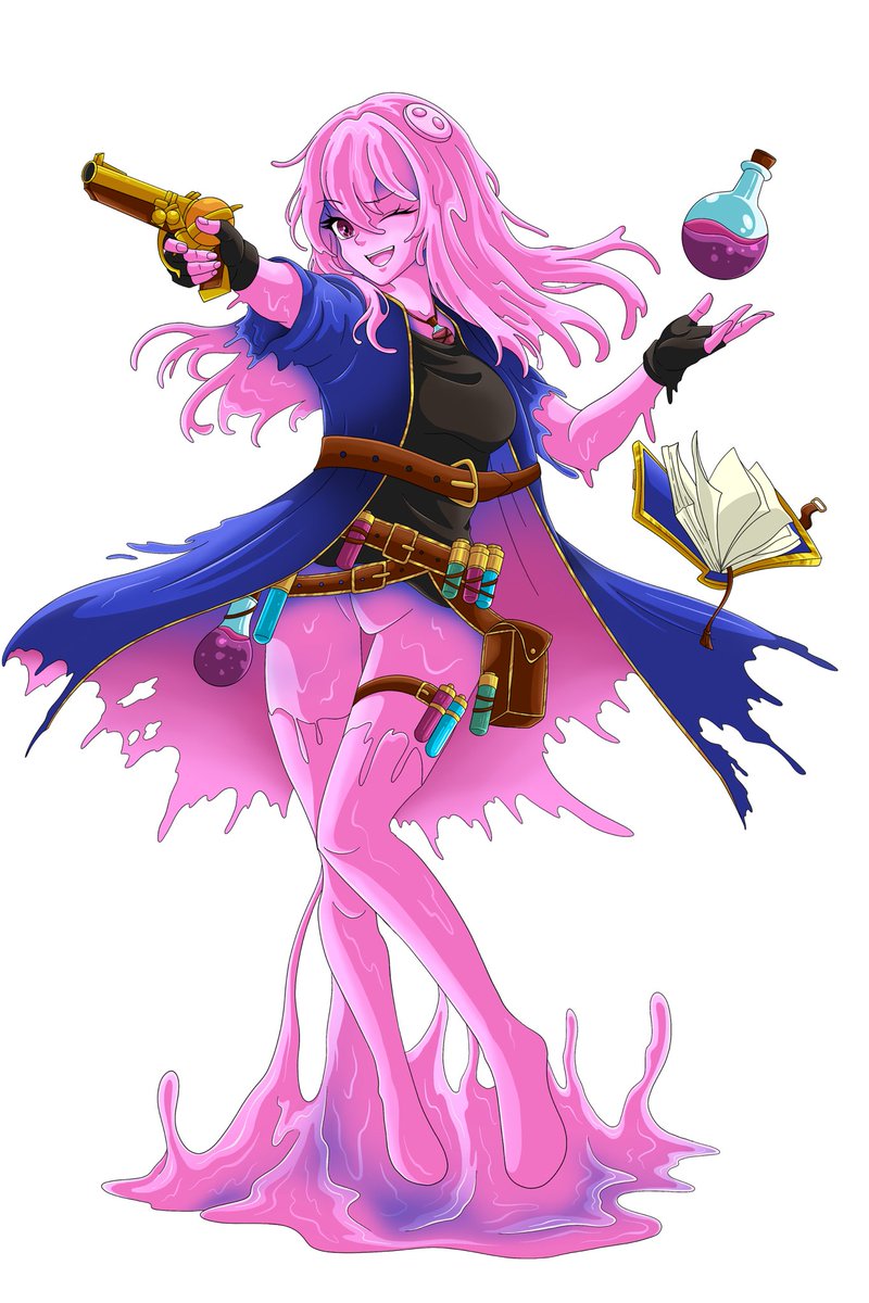 AsheVeloss 💧🧪 Slime Vtuber tweet media