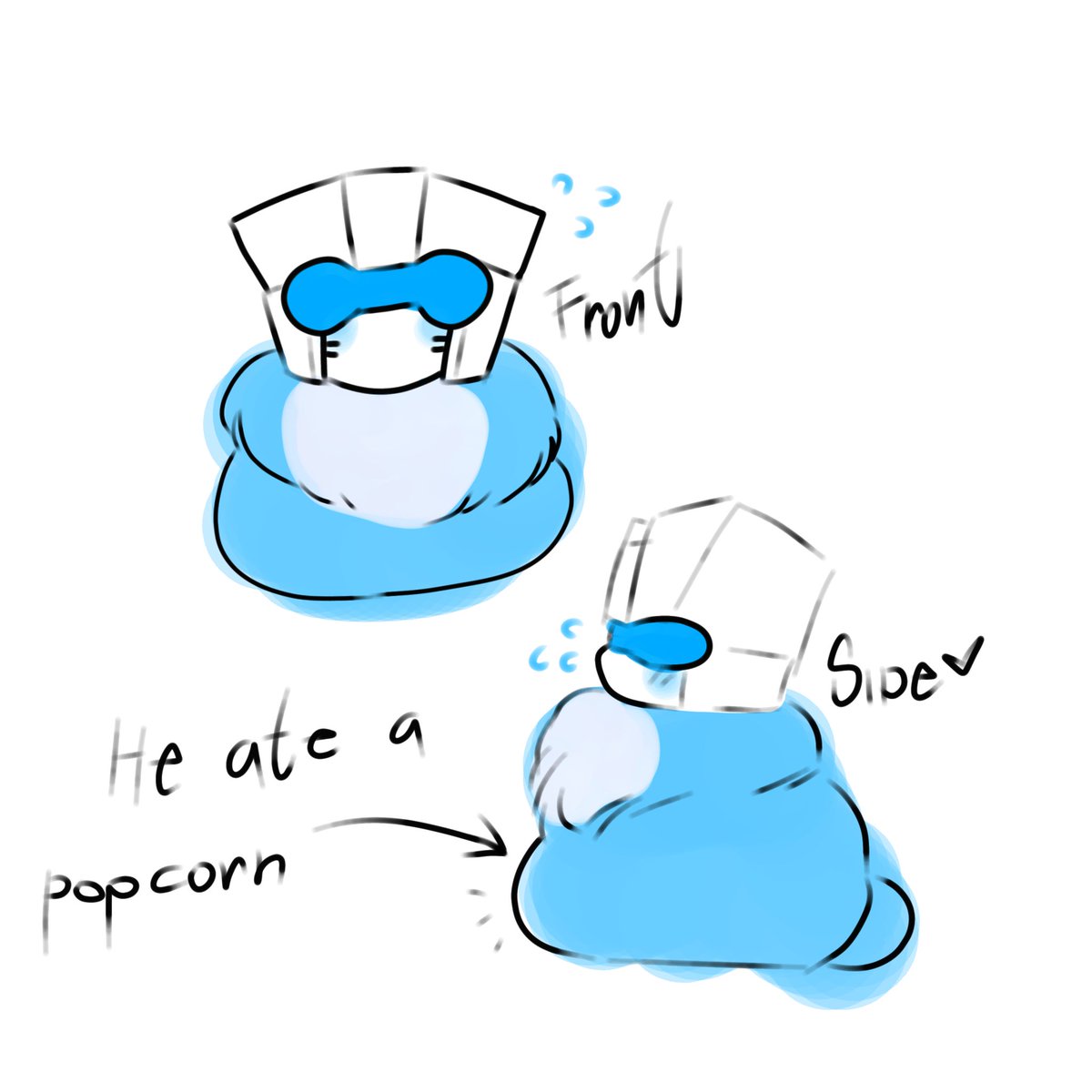 Gab_Lunker's tweet image. Tailgate the glutton
-
#Transformers #tailgate #fluffyformers #fanartㅤㅤㅤㅤ #transformersfanart #cute #smol #popcorn