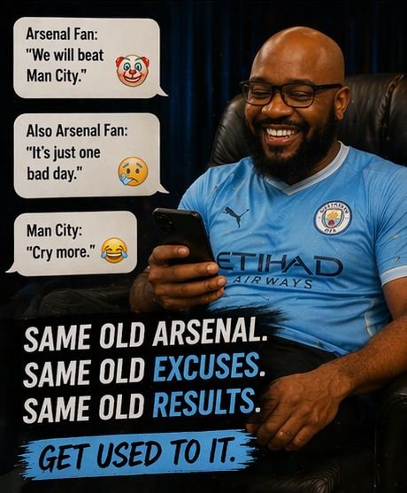 <a href="/Arsenal/">Arsenal</a> Same Old Arsenal.
Same Old Excuses.
Same Old Results...

😂😂😂👇👇👇👇