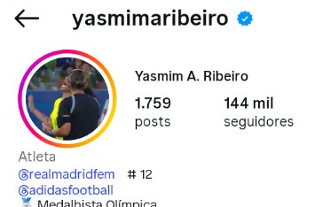 A foto de perfil da Yasmim kkkkkkkkkkkkkkkkkkkk não é possível