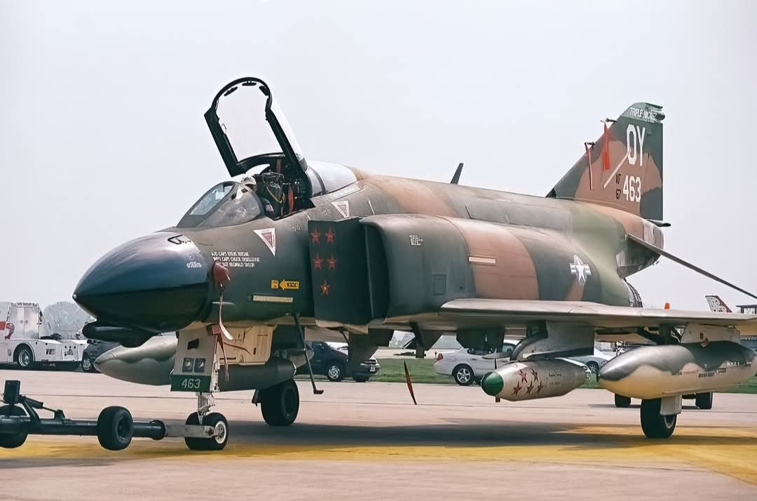 Mighty Phantastic Phantom,  Offutt AFB, 1998-ish, my pic