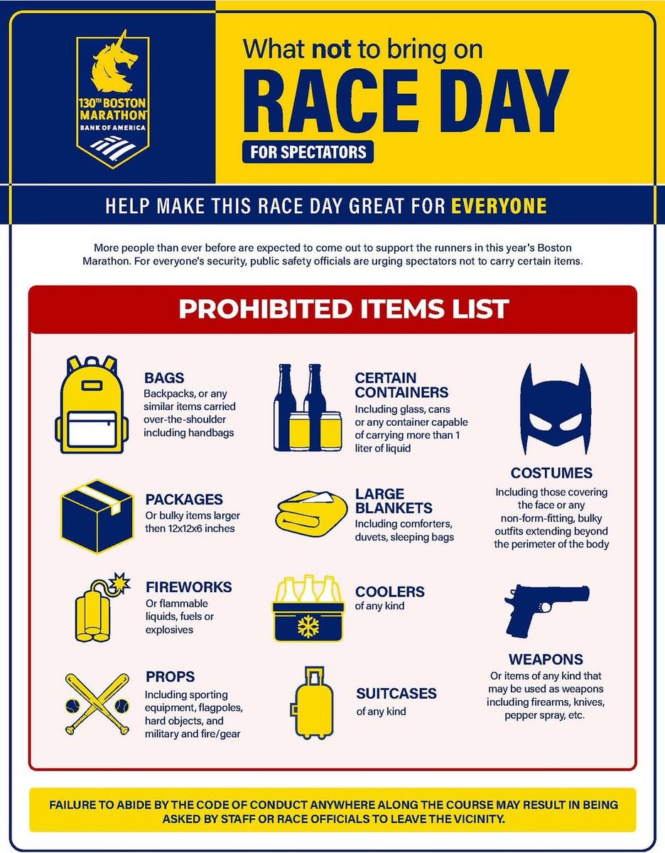BC_OEM's tweet image. MarMon is finally here! Here are some final reminders:

Have fun and be safe! 🦅🦅💙💛

#emergencyready #bostonmarathon #bostoncollege
