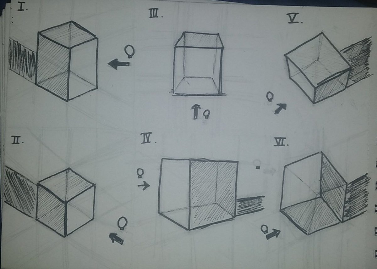 AndoT62386's tweet image. Art study, cubes &amp;amp; shadows under different angles

#artㅤㅤㅤㅤ #art #artstudy #shapes #smallartist #smallartists