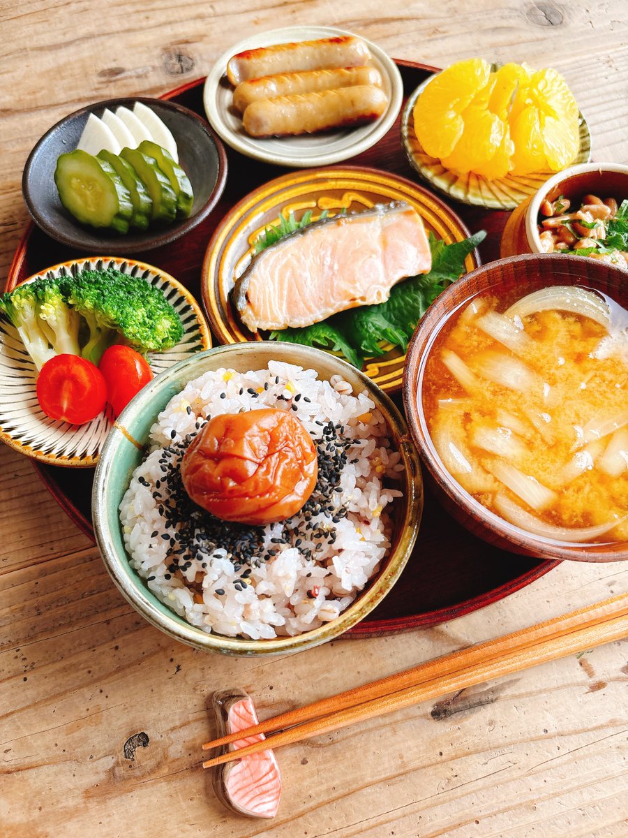 今日の朝ごはん
しゃけ
おはようございます