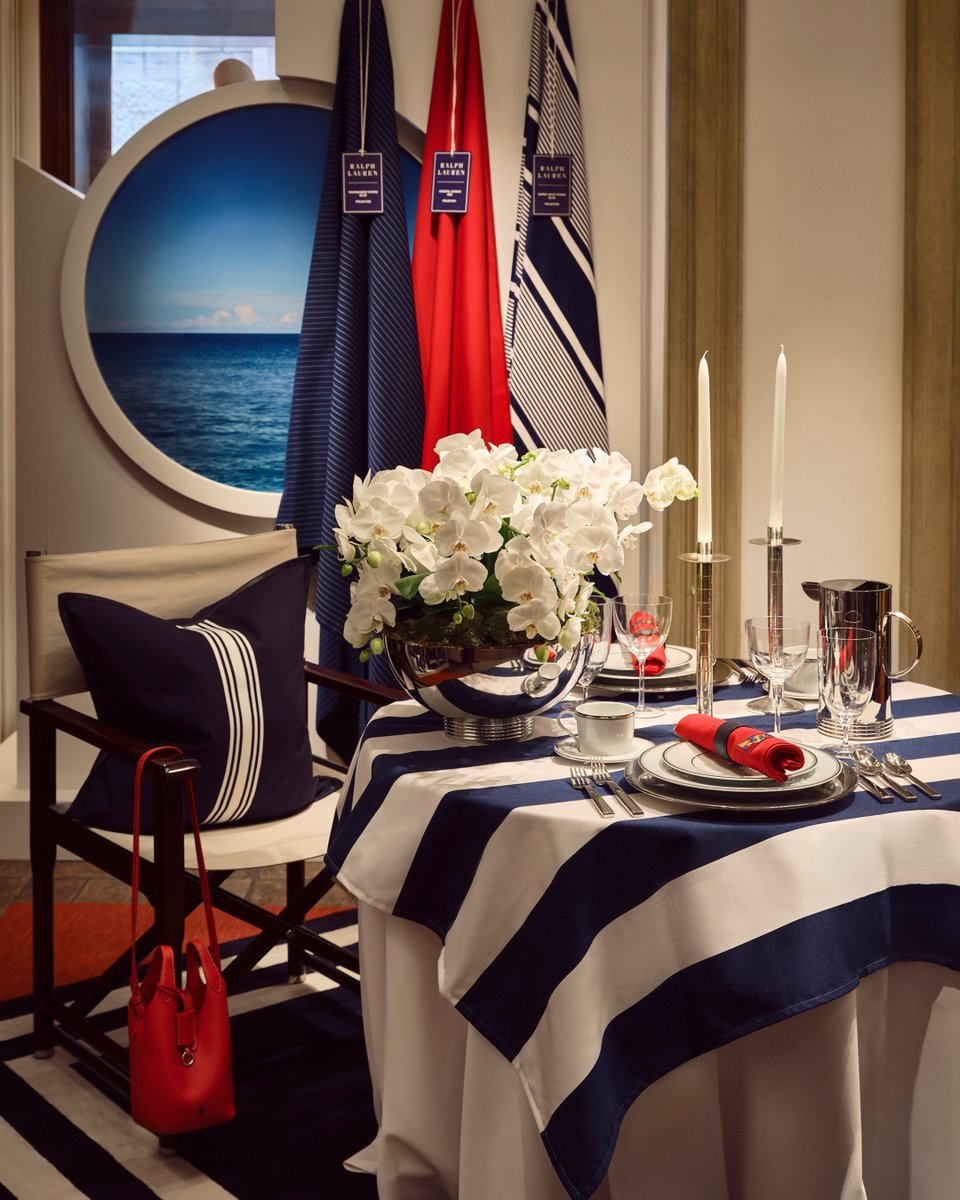 RalphLauren's tweet image. For #MilanDesignWeek, #RalphLauren celebrates the spirit of a sporting life through an immersive expression on our Via della Spiga flagship and signature hospitality from #RalphsBar. 

#SaloneDelMobile