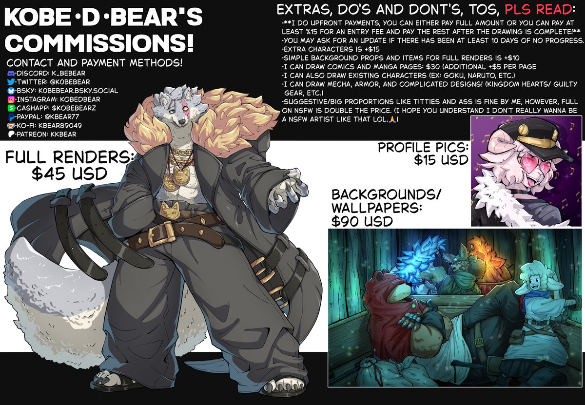 KBear | ✨️Comms: FULL✨️ tweet media