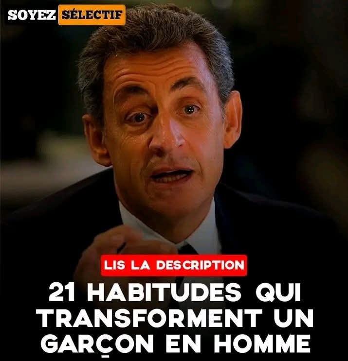 1️⃣ ARRÊTE DE BLÂMER LES AUTRES
Les garçons se plaignent des parents, du gouvernement, des femmes, des patrons. Les hommes prennent leurs responsabilités, même quand ce n'est pas leur faute. 
C'est ça, la force...affichezplus