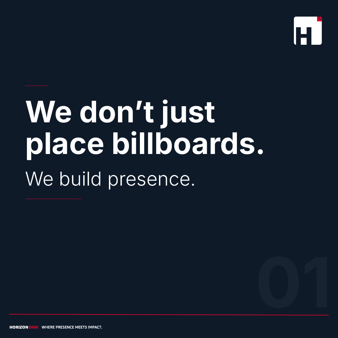 HorizonOOH's tweet image. Your brand deserves more than visibility — it deserves presence.

High-impact outdoor campaigns across Egypt’s most strategic locations 📍  
Built for brands that refuse to go unnoticed.

📩 info@horizonooh.com  

#HorizonOOH #OOH #OutOfHome #DOOH #Egypt #Advertising