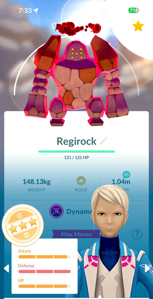 SmileThippy's tweet image. 🔥 Max Battles!🔥 
#DmaxRegirock 
#PokemonGO🧢🫶🏻