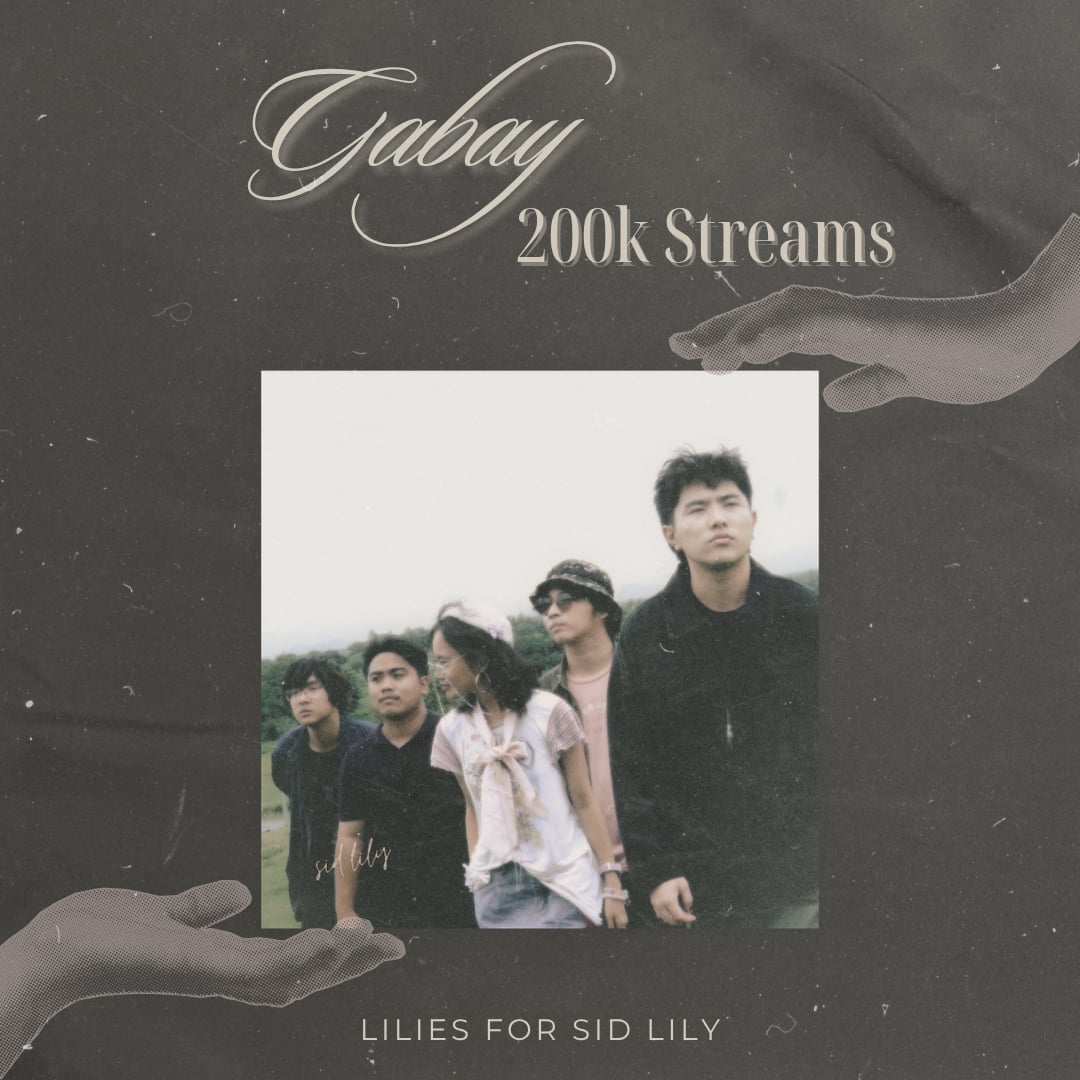 lilies_sidlily's tweet photo. Gabay Just Reached 200K Streams! 🌃

Ligaw ng landas, ikaw ang tangi kong ilaw.

This song reminds us that we're not truly lost. There's this light we find in love and the love that always chooses us in every lifetime. 

#sidlily #gege #jasten #cey #ysra https://t.co/Z4aykox78U