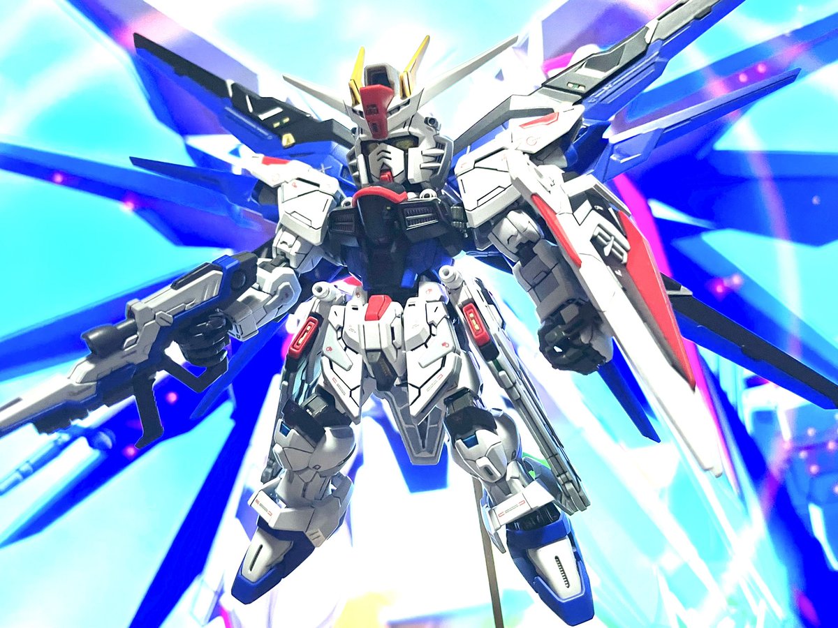 #憂鬱な月曜はお気に入りのガンプラで出撃しよう
イナズマP、フリーダム…行きます‼️😊