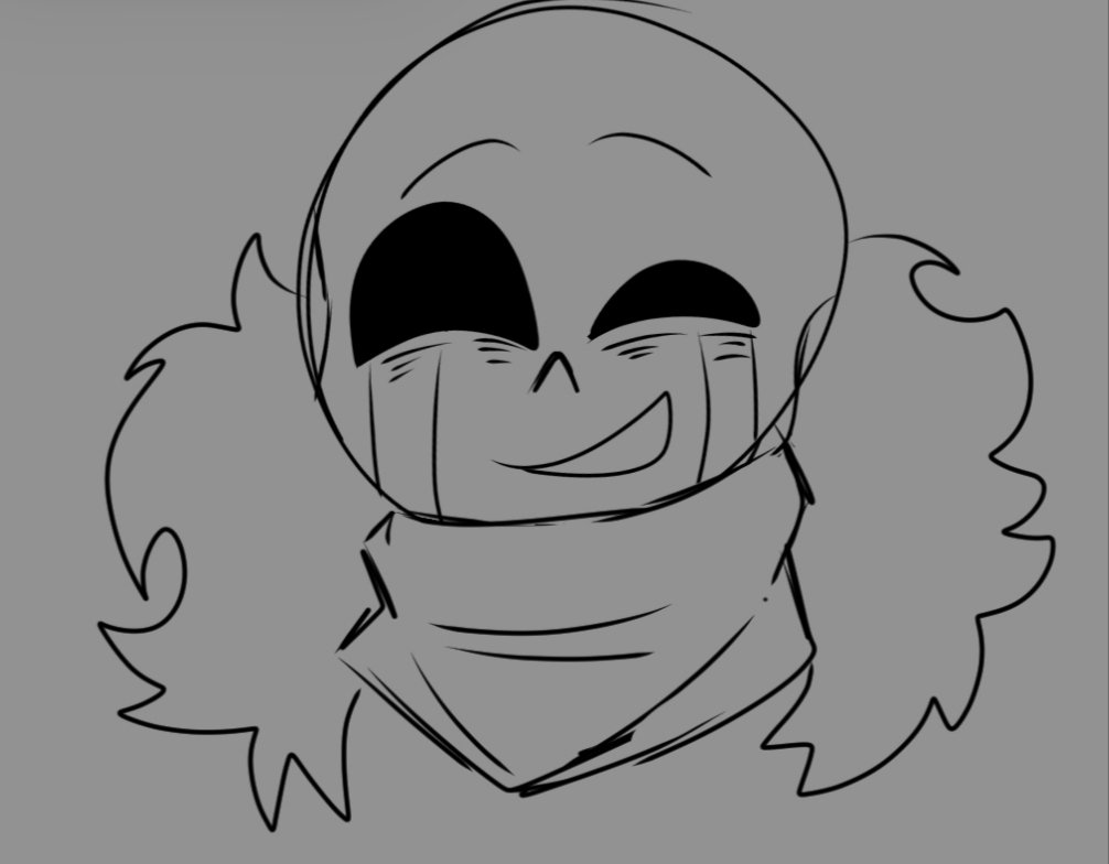 L3xiiStar's tweet image. I think this is the happiest I've ever drawn killer 
#sansaus #killersans