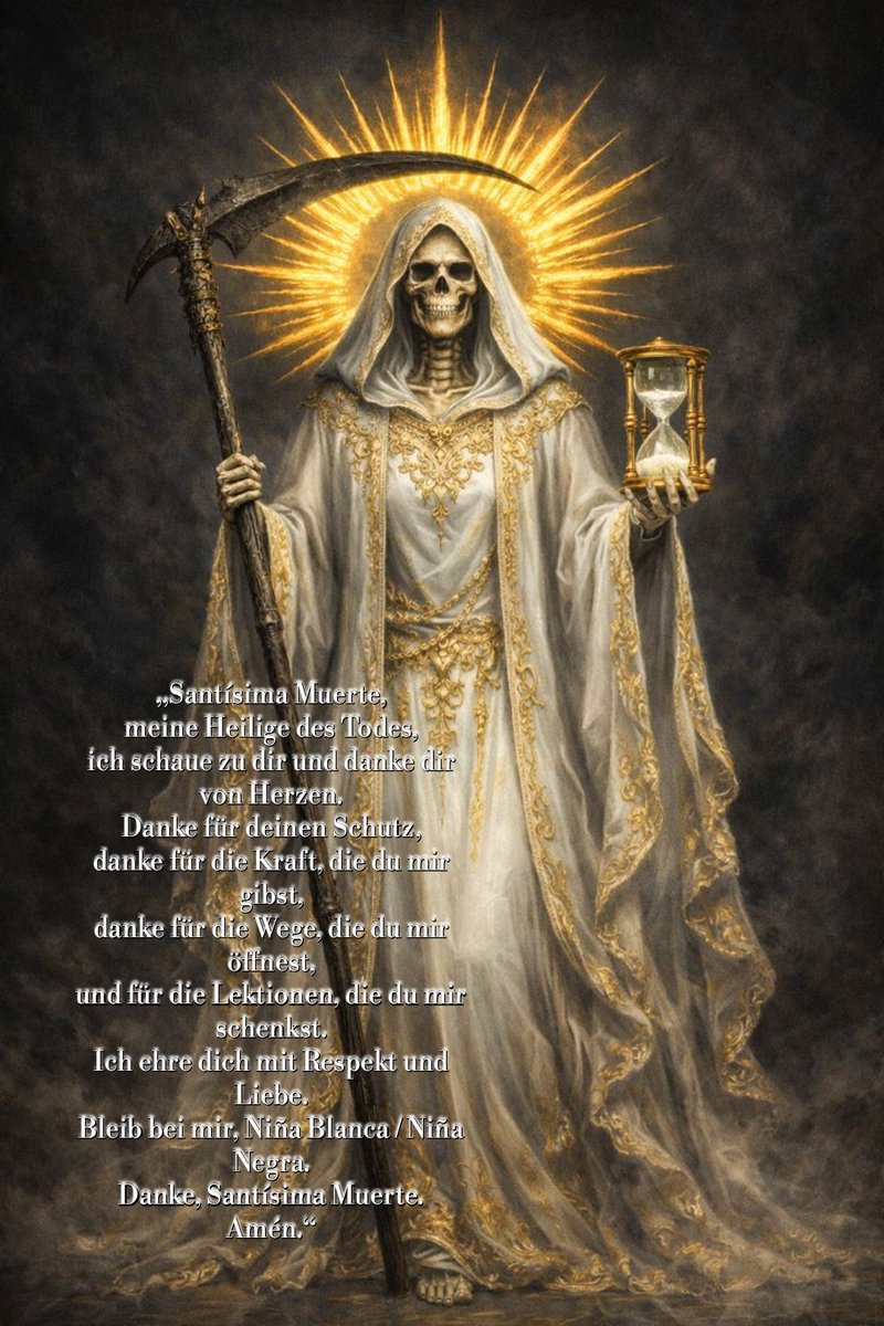 Asozialreich's tweet image. #Santamuerte 🤍