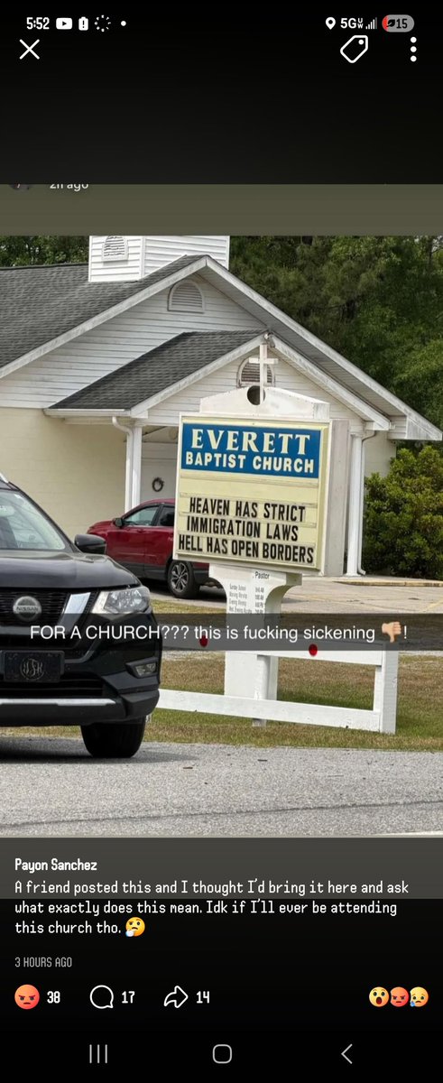 IshFlorish's tweet photo. Brunswick GA church left me speechless with this, it is sickening https://t.co/ClVwBEJPnZ