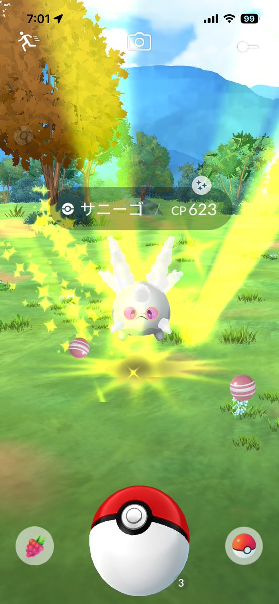 pokekyonred's tweet image. 光ったんですが☜

#pokemongo