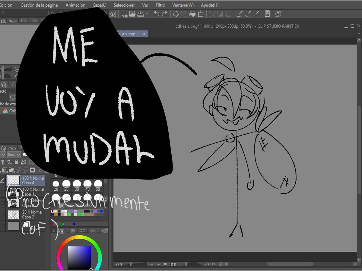 ES OFICIALLLLL me pude conseguir en clip studie paint robarme un pincel que tanto queria y ahora hize esto JSFK igual el cambio no es de golpe ya que aun hay cosas que no entiendo del todo ajksja

#MyArt_SS
#oc