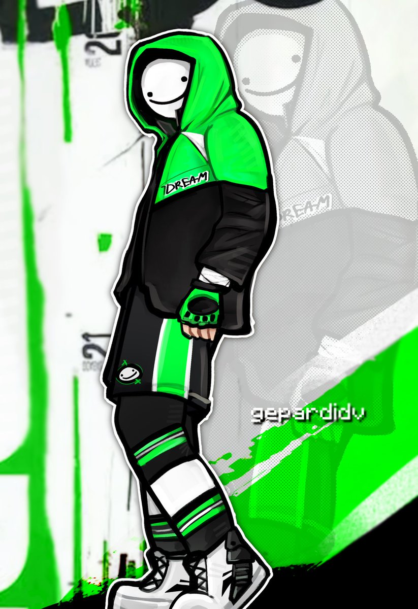 GEPARDidv's tweet image. Dream costume redesign, quick sketch #dreamfanart #dream #dreamwastaken