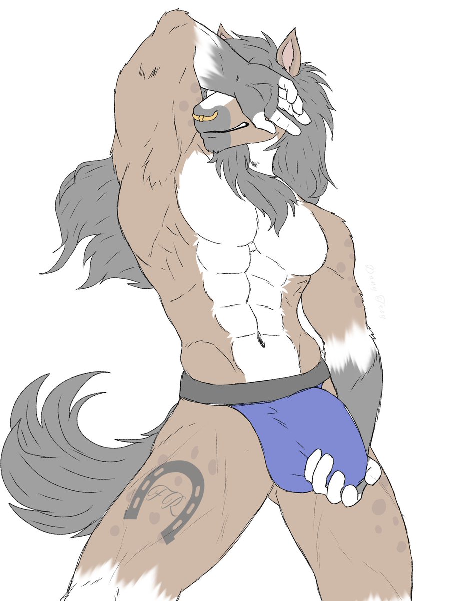 Horso w/ Paws tweet media
